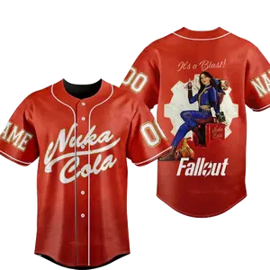 Nuka-Cola  Fallout It’s A Blast Personalized Baseball Jersey