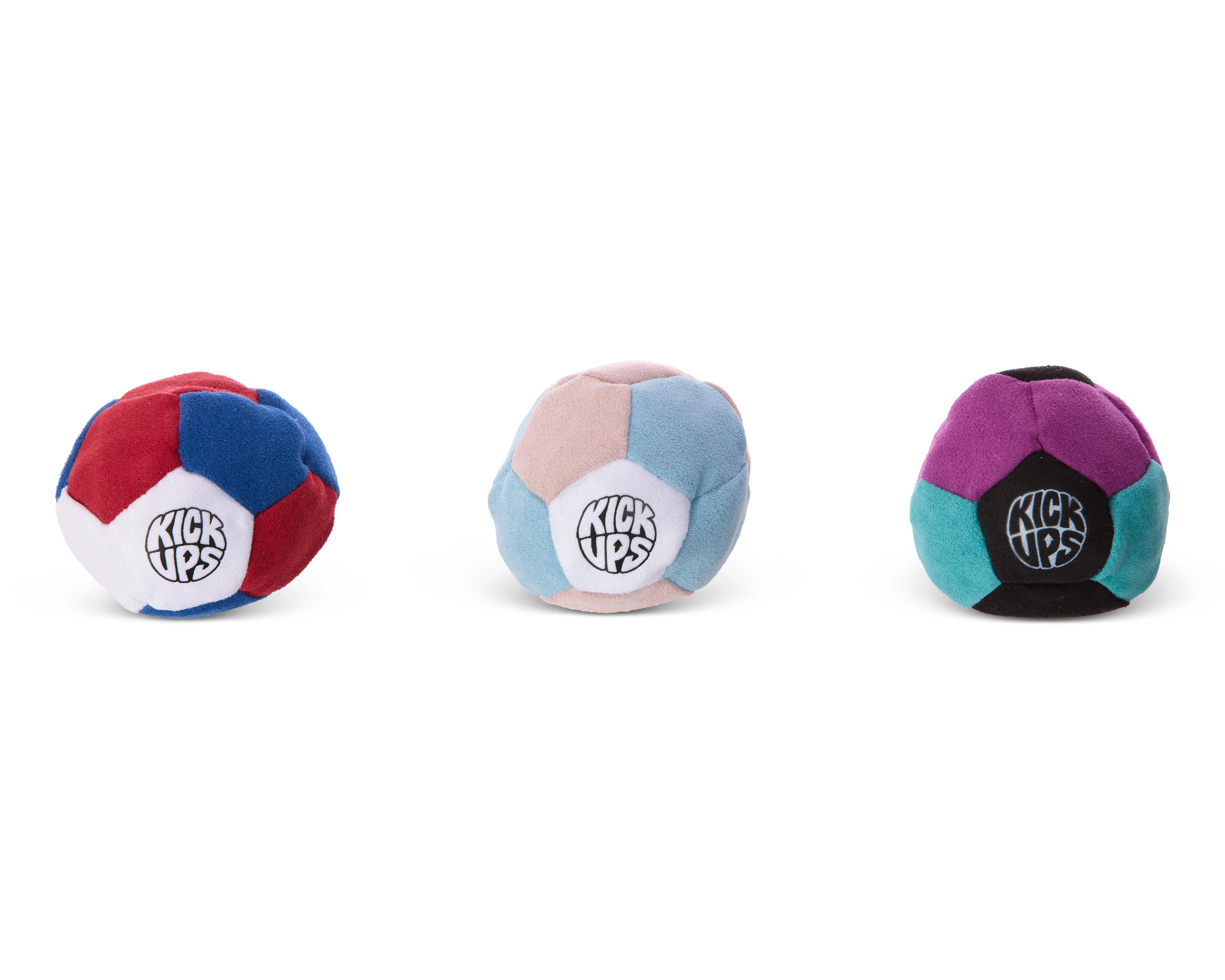 Kick Ups footbag by Razor, 3-pack with 3 colors