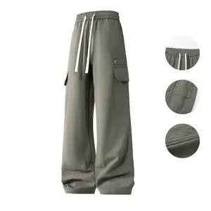 Casual Outdoor Cotton Straight Leg Work Pants for Comfortable & Versatile Use in Work or Outdoor Activities