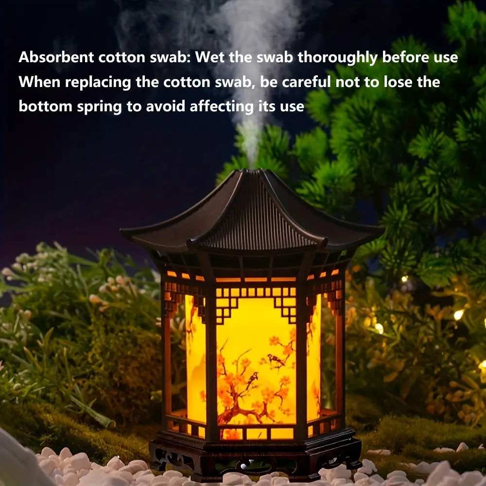 Chinese Architecture Style Humidifier, Home Silent Office Portable, Pregnant Women Baby Hydration Car Dual Mist Dorm Moisturizer, Silent Spray Humidifier, Home Air Humidifier, Noiseless Humidifier