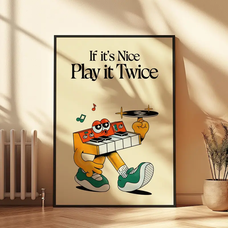 Wall art indie music - TikTok Shop