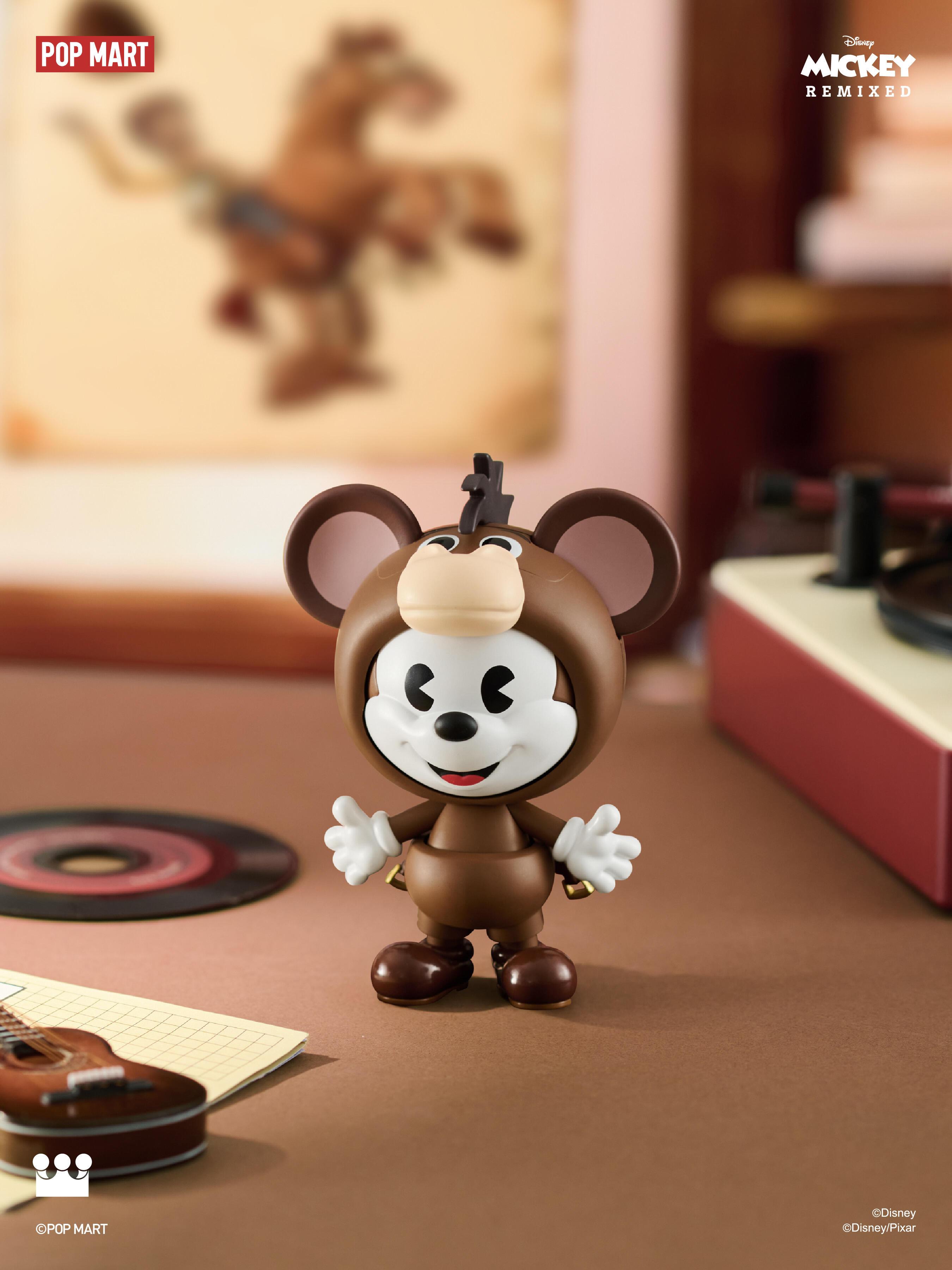 Pop Mart Mickey Meets Pixar Series Figures Blind Box Collectible Pack Limited Edition Box