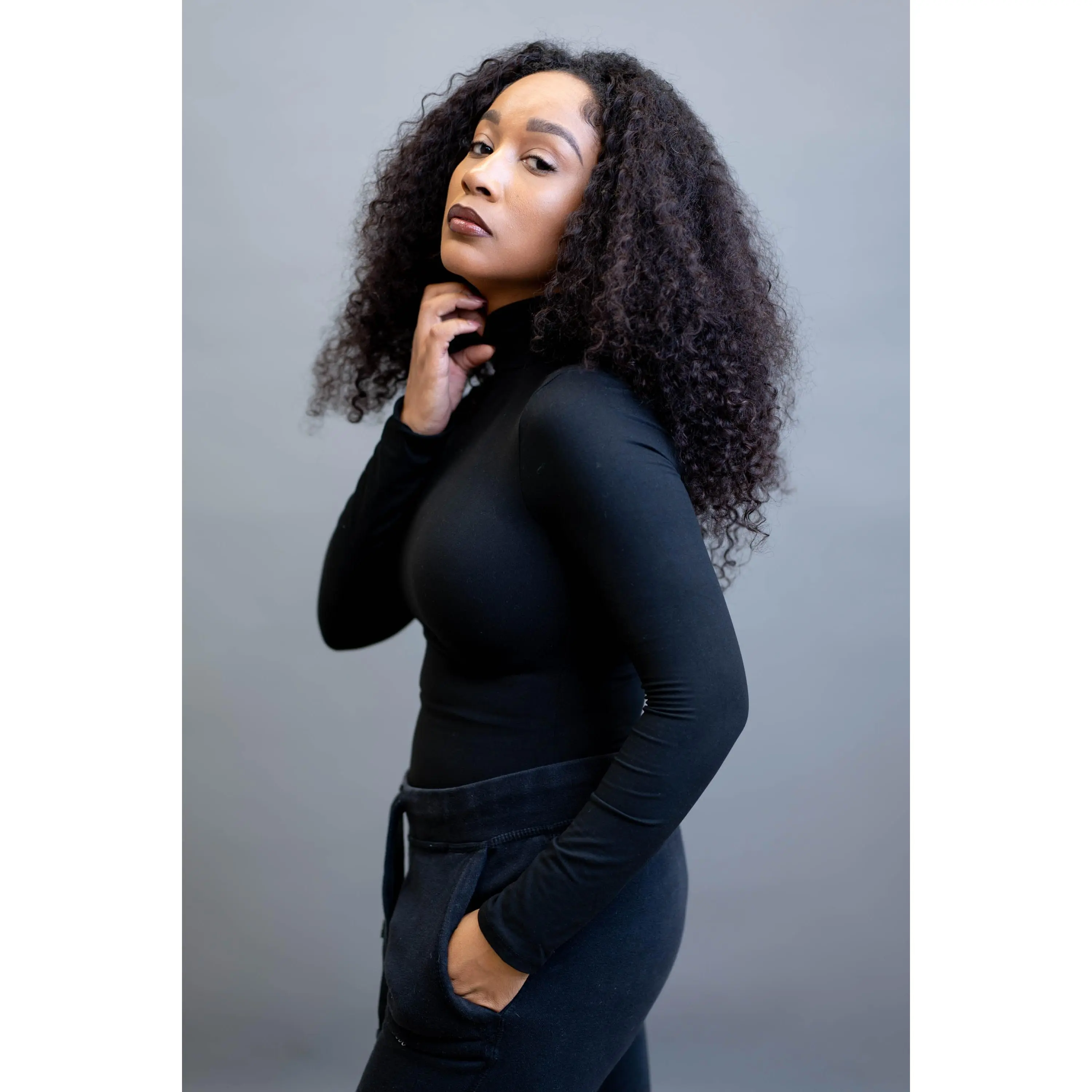 Mock Neck Bodysuit