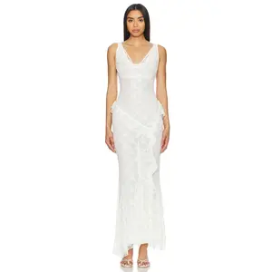 MAJORELLE x Bridget Camille Gown in Ivory