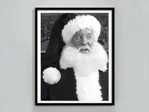 The Santa Clause Christmas Movie Poster, Funny Printable Santa Wall Art, Comedy Poster No Frame Decor Christmas, Thanksgiving, Noel, Xmas