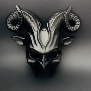 Baphomet Horned Masquerade Mask