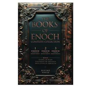 The Books of Enoch: Complete Collection - Featuring 1 Enoch, 2 Enoch, 3 Enoch, Original Illustrations, and Bonus Apocryphal Texts (Illustrated) Hardcover