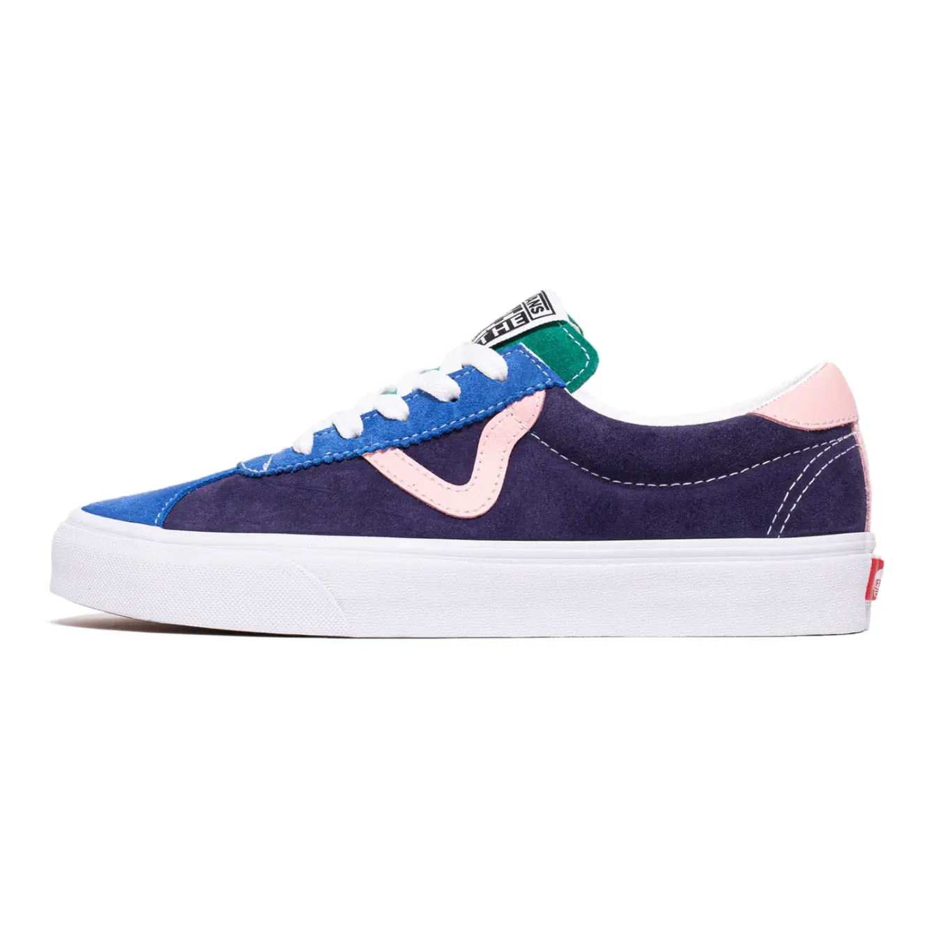 Vans UA 'Retro Court' Sport Low-Top Shoes Blue/Pink - Size 8.5M