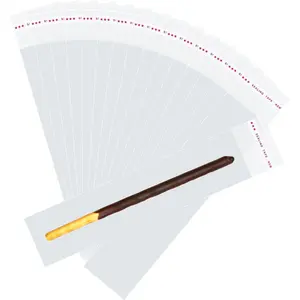 Self Sealing Cellophane Bags 220 count 2x10 Inch Clear Pretzel Rod Bags for Cookies Candy Cake Pops Party Favors Bakery  Packaging and Small Business  Wrapping
