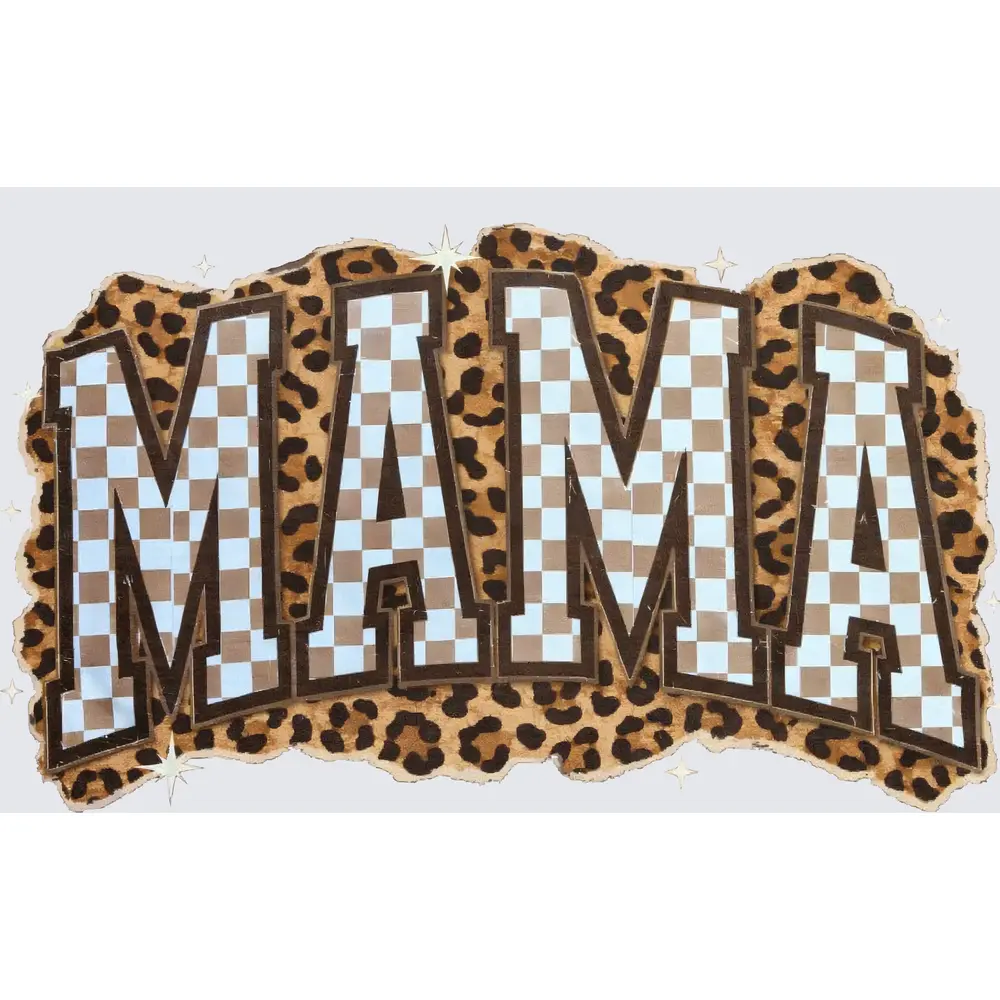 Mama Leppard Checkered