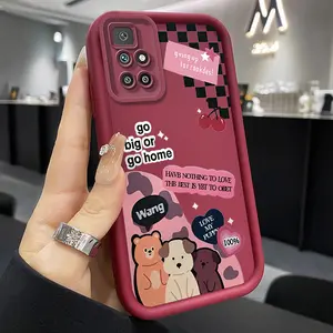 1 Piece Cartoon animal 10 Silicone Case For Xiaomi Redmi 10 With Elegant Perfect For Casual