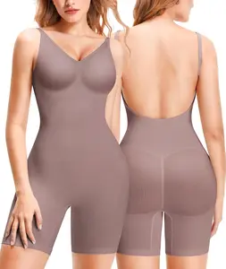 YERKOAD Backless Shapewear Bodysuits for Women Tummy Control Seamless Full Body Suits Jumpsuits Tank Tops