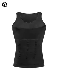 Men's Slimming Body Shaper Vest, Gynecomastia Compression Shirt, Tummy Control Underwear, Tight-Fit Design for Men