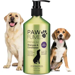 Pawfume Dog Shampoo and Conditioner \u2013 Hypoallergenic Dog Shampoo for Smelly Dogs \u2013 Best Dog Shampoos & Conditioners \u2013 Probiotic Pet Shampoo for Dogs \u2013 Best Dog Shampoo for Puppies (Royal Lavender)