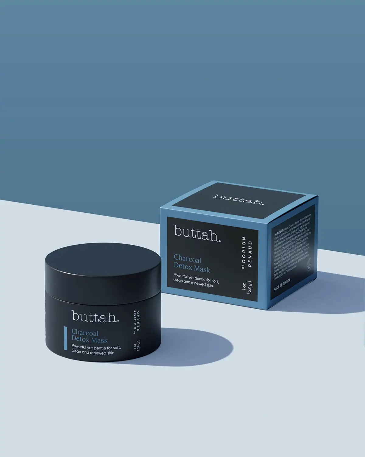 Hydrating Charcoal Detox Facial Mask for Dry Skin Skincare Rejuvenating Moisturizing Hydrate