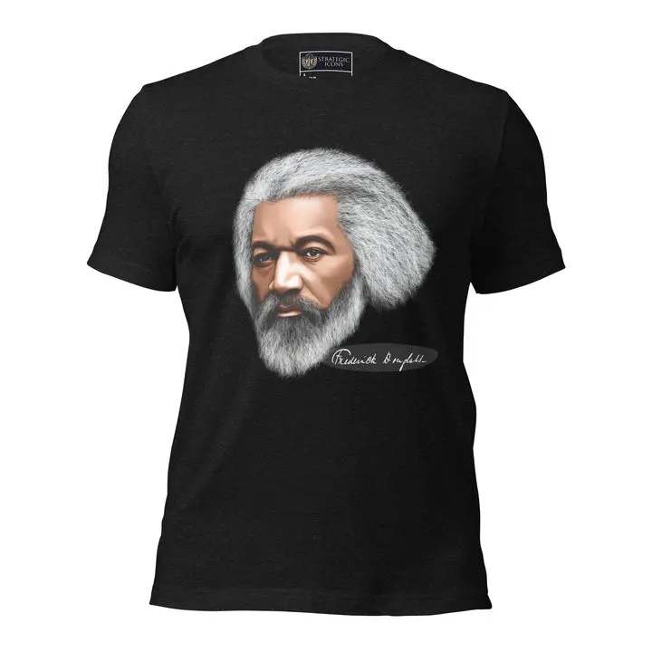 Frederick Douglass (Face Only) "Voice of Liberty" Unisex t-shirt
