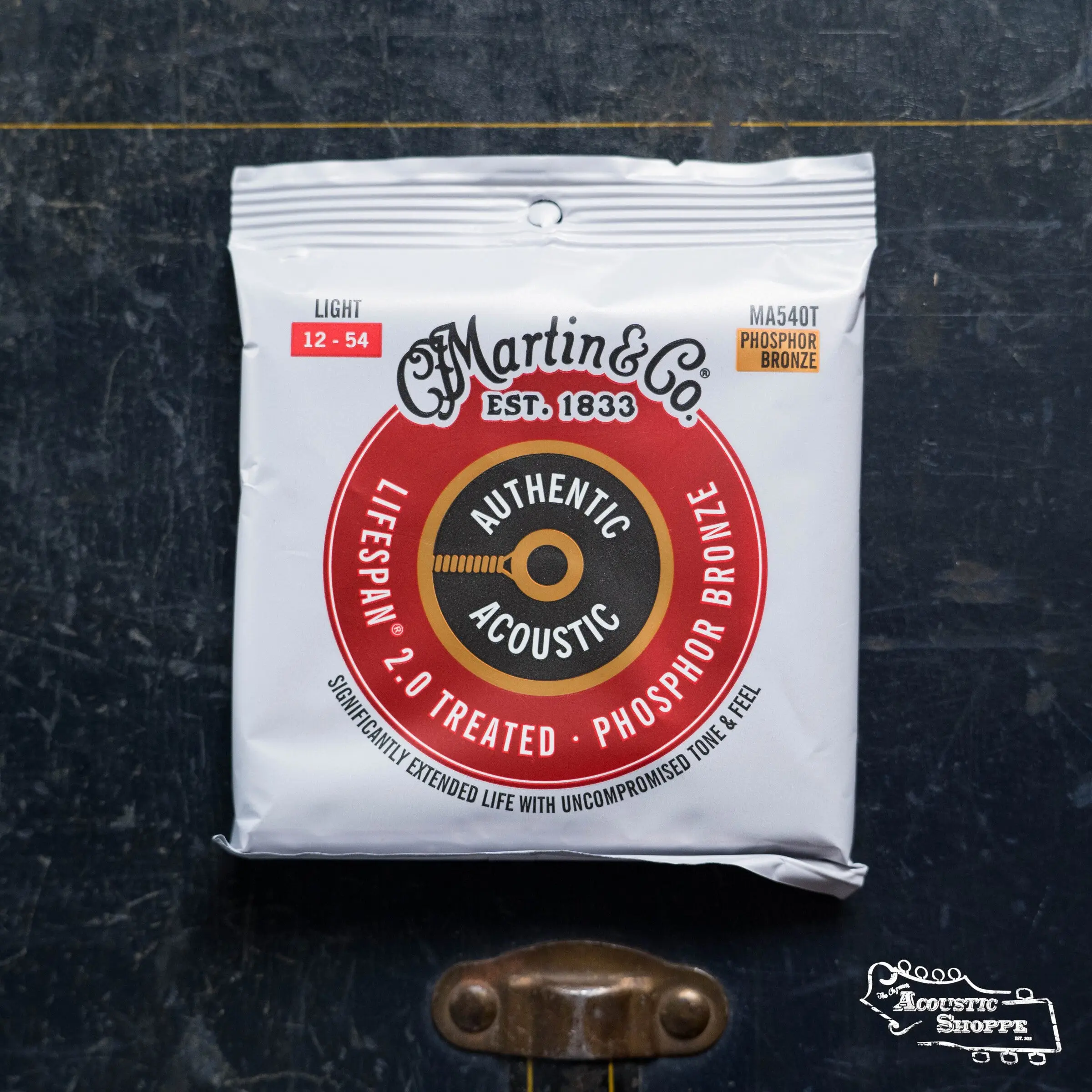 Martin Authentic Light Acoustic Lifespan 2.0 Guitar Strings - Phosphor Bronze