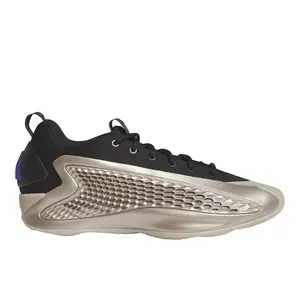 adidas Mens Anthony Edwards 1 Low Basketball Sneakers Shoes - Gold