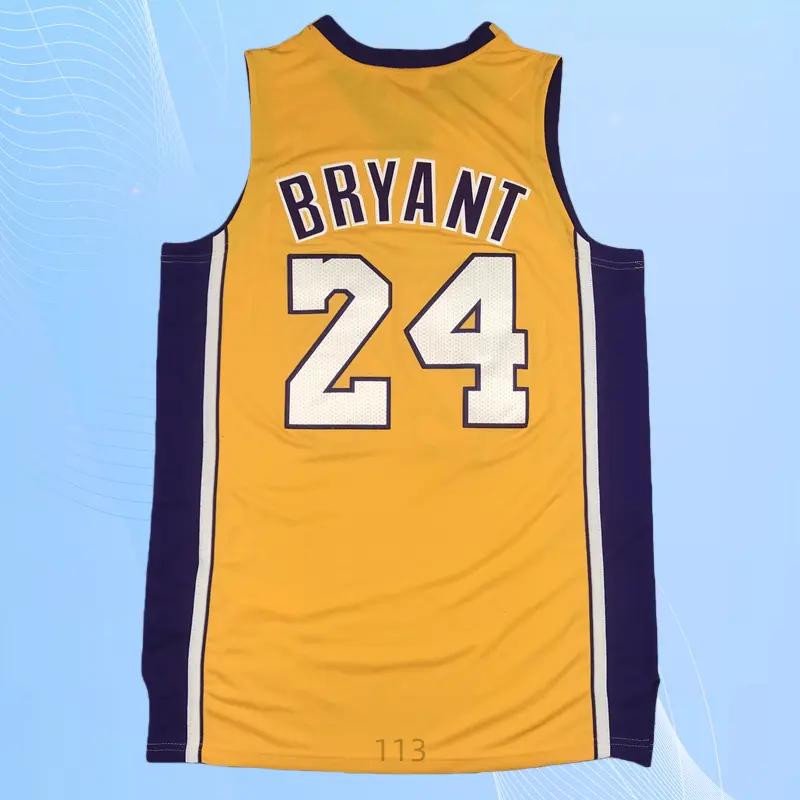 Kobe Bryant Classic-Design stitched Basketball Jerseys Retro Men's Sleeveless Gold shirt 2006-07