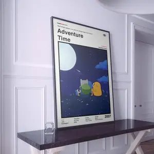 Adventure Time Poster | Adventure Time Print | Adventure Time Wall Art | TV Show Poster | Movie Poster | Minimalist Poster 1 1