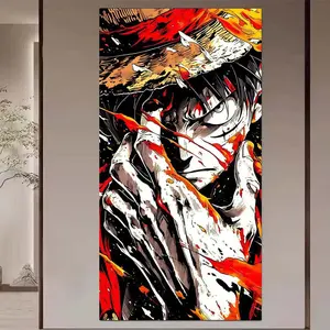 1 set of DIY diamond painting kit, 5D diamond art set, DIY decor anime characters mosaic, diamond art, DIY art home decoration, Anime Design, Handcraft