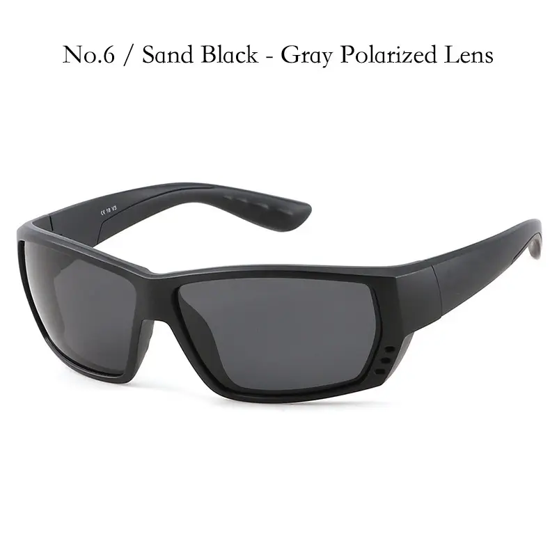 Sand black-gray polarized lens