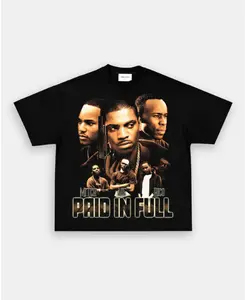 PAID IN FULL TEE,Movie shirt , film lover tee, cinema t-shirt,director gift, Movie Buff Apparel, film festival Wear ,Cinema fan top
