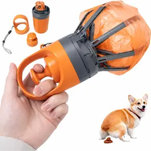 1Set Dog Pooper Scooper for Large Small Dogs - Portable Clean Eco-Friendly Lightweight Poop Scooper for Dogs, Mini Waste Picker for Lawn, Grass, Gravel, and Easy to Carry