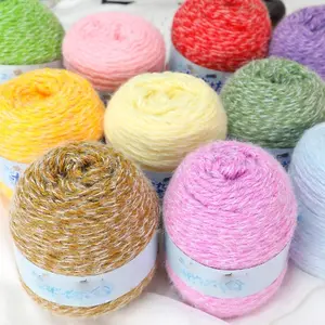 Fluffy Multicolor Yarn for Hand Knitting and Crochet, Ideal for Cozy Sweaters, Shawls, Hats and Fashion Accessories, Large 1 Bag Crafting Material