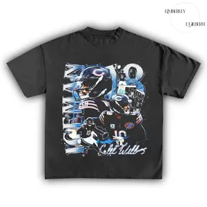 Adult CALEB WILLIAMS Tee, CALEB WILLIAMS T-shirt, Chicago Football, Graphic Tees, Sport Shirt, Y2K Cotton Tee, Streetwear