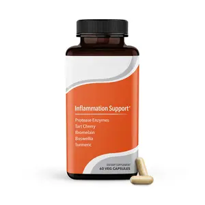 Support Supplement - Turmeric Boswellia & Bromelain - Soothes Aches & Chronic Discomfort - Reduces Swelling & Inflammatory Compounds - 60 Capsules