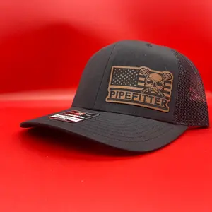 American flag pipefitters richardson 112 hat