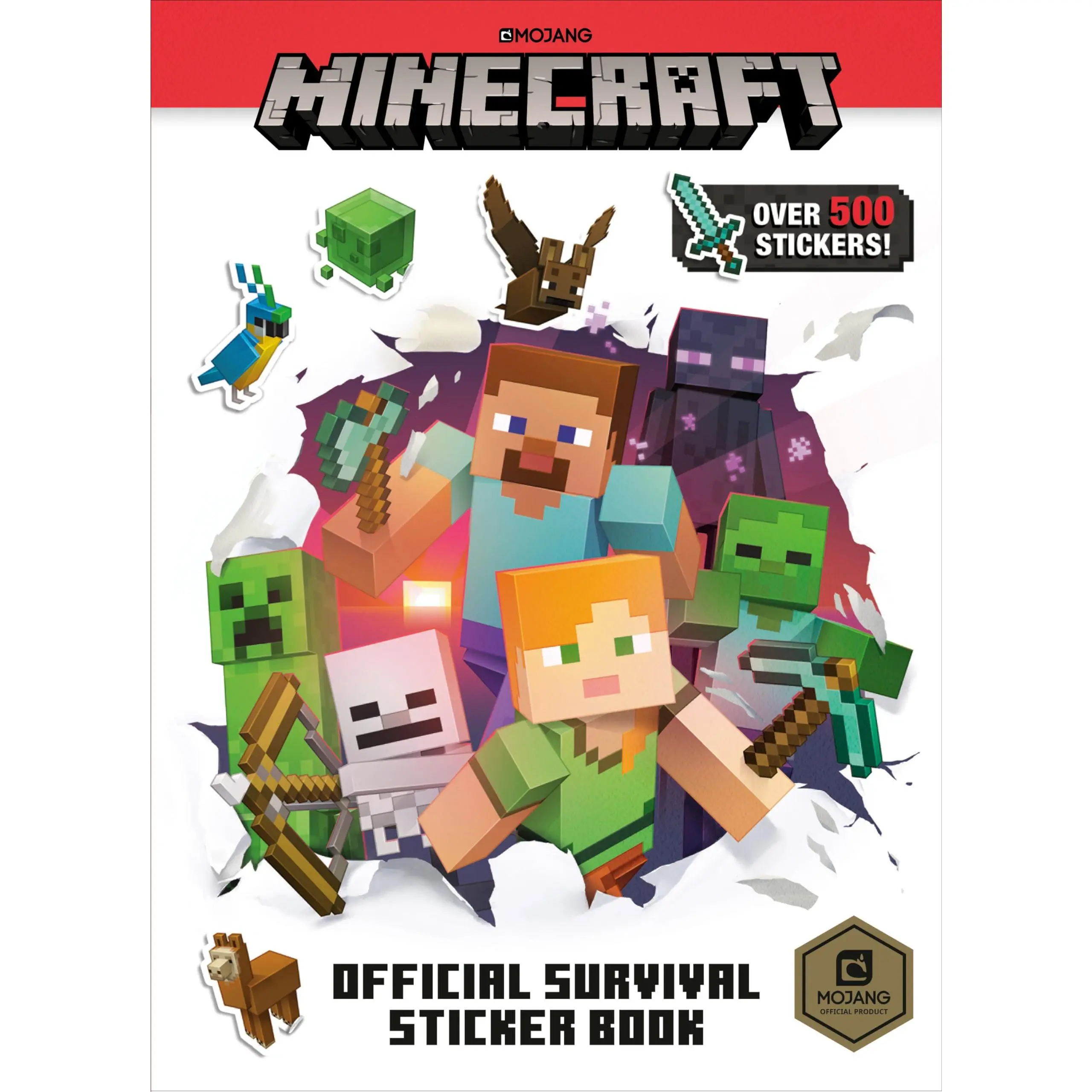 Minecraft Official Survival Sticker Book (Minecraft) -- Craig Jelley - Paperback
