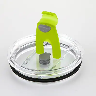 20oz LIME GREEN FLIP TOP