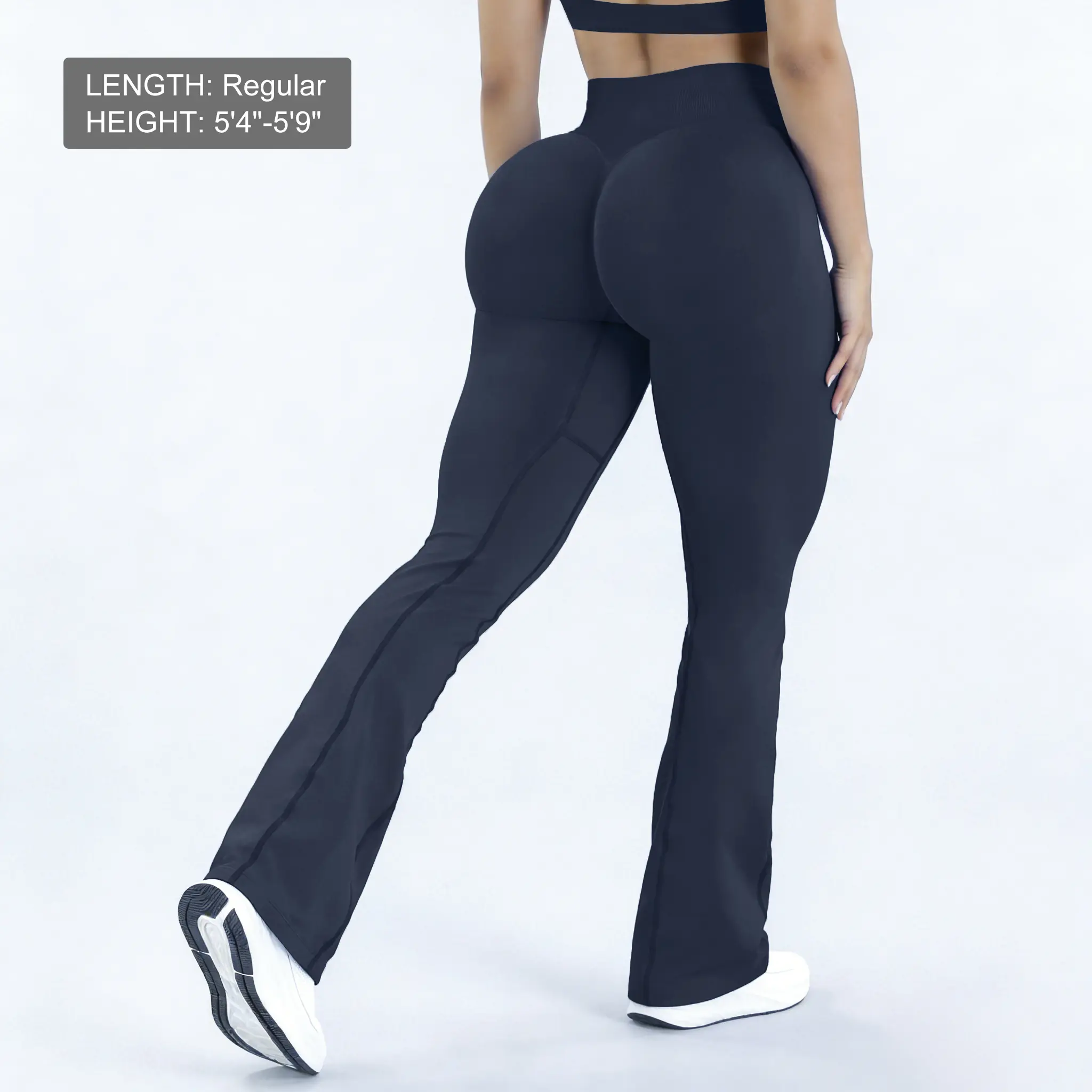 Black Flared Leggings