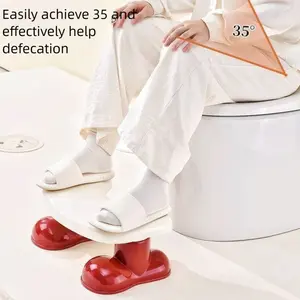 Bathroom toilet seat, anti-slip toilet seat, suitable for defecation, adult/elderly/child toilet step stool