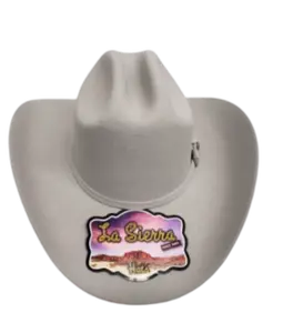 Texana La Sierra 100X Horma Rupper Silvergray | Sombrero Vaquero de Lana Gris