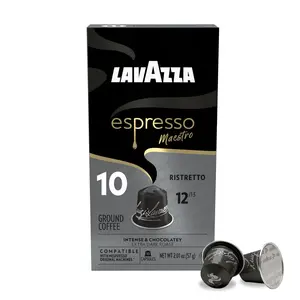 Lavazza Espresso Maestro Ristretto Aluminum Compatible Capsules
