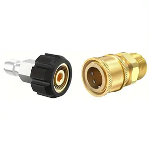 Pressure Washer Quick Connect Fittings, M22 14mm To 3/8" Pressure Washer Adapter, Pressure Washer Quick Connect map, Power Tool Accessories, High pressure hose