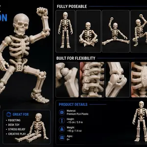 Flexible skeleton