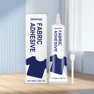 Fabric Adhesive Portable Small Durable Repair Glue Seamless Patch Care Adhesive, Textile Glue for Clothing Repairs, Easy to Use