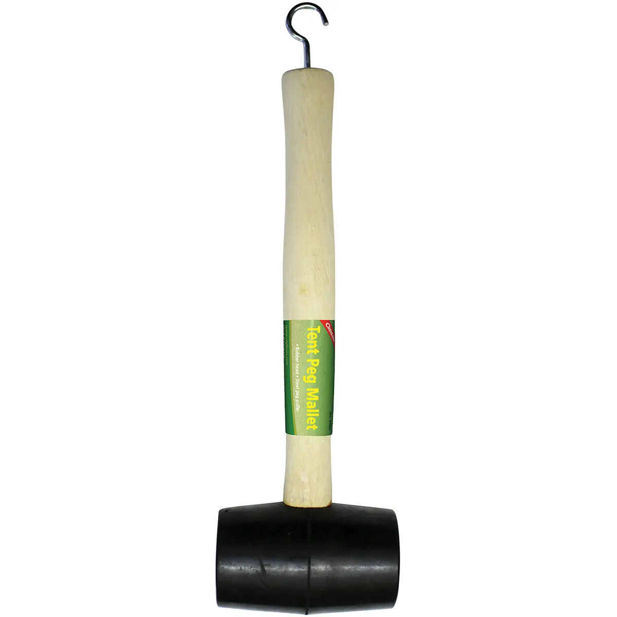 Coghlan's Tent Peg Mallet, Steel Camp Stake Puller w/ Rubber Head, Camping Tool