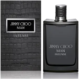 JIMMY CHOO MAN INTENSE Masculine EDT Type Cologne for Men, 3.4 fl oz (3.3 oz Equivalent), New in Box, Ideal for Thrill-Seeking Individuals & Boosts Confident Aura
