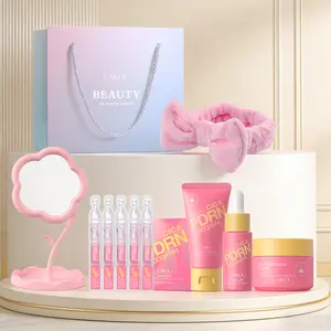 LAIKOU PDRN CICA Skincare Set | Ampoule, Cleanser, Cream, Serum | Cleansing, Hydrating & Moisturizing, Refining Skin Texture, Revealing a Radiant Glow