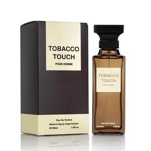 Urban Collection Touch Intense For Men Eau De Parfum – Warm Spicy Fragrance with Cinnamon, Tonka Bean & Cacao | 100ml Spray in Elegant Paper Box