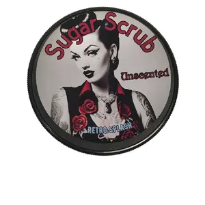 Sugar Scrub - Unscented Sugar Scrub for Gentle Skin Care - Ideal for Daily Use