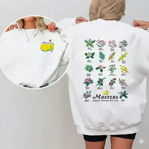 Augusta National Golf Club Masters Tournament Floral Sweatshirt/T-shirt, Masters 2026 merch HD3