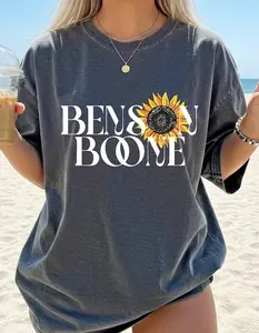 Comfort Colors Vintage Benson Boone TShirt,Concert Music Unisex