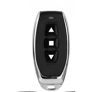 Garage Door Remote Control, Three-Button Remote Controller 433mhz Ev1527, Smart Home Garage Door Opener, Lithium Batteries Included