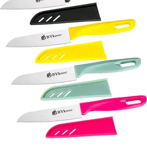 8 pieces Paring Knives (4PCS Peeling Knives and 4PCS Knife Sheath), Ultra Sharp Vegetable and Fruit Knife.